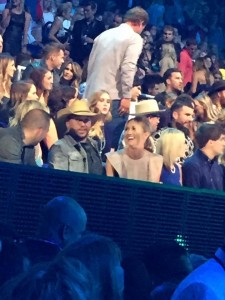 Another commercial break photo.  Jason Aldean at the CMT Awards